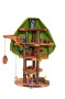TH-3 Tree House with cloth 2, with felt puppets